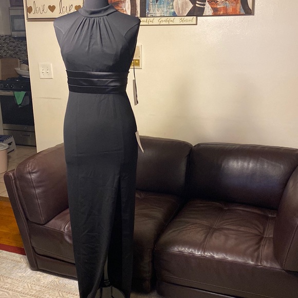 NWT JAY GODFREY WOMEN SEXY BLACK DRESS SIZE